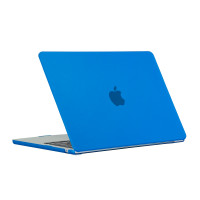 Чехол MacBook Air 15 M2 A2941 (2023г) матовый (синий) 7652