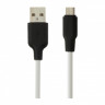 HOCO USB кабель micro X21 2A 1м (белый) 1389 - HOCO USB кабель micro X21 2A 1м (белый) 1389