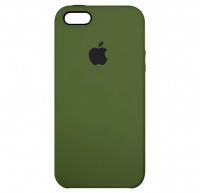 Чехол Silicone Case iPhone 5 / 5S / SE (хаки) 7821