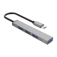 ORICO Хаб Type-C 4в1 (USB 3.0 х1 / USB 2.0 х3) Г90-53165