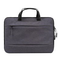 POFOKO Папка-сумка для MacBook Air / Pro 13" модель A300 Business Casual Polyester (тёмно-серый) 2664