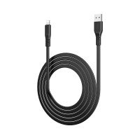 BOROFONE USB кабель lightning 8-pin BX23 2.4A, 1 метр (чёрный) 7585