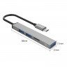 ORICO Хаб Type-C 4в1 (USB 3.0 х3 / TF Card x1) Г90-53172 - ORICO Хаб Type-C 4в1 (USB 3.0 х3 / TF Card x1) Г90-53172