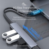 ORICO Хаб Type-C 4в1 (USB 3.0 х3 / TF Card x1) Г90-53172 - ORICO Хаб Type-C 4в1 (USB 3.0 х3 / TF Card x1) Г90-53172
