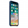 Чехол Silicone Case iPhone X / XS  (тёмно-синий) 6769 - Чехол Silicone Case iPhone X / XS  (тёмно-синий) 6769