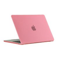 Чехол MacBook Air 15 M2 A2941 (2023г) матовый (розовый) 7652