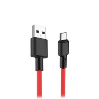 HOCO USB кабель X29 micro 2A 1метр (красный) 9759