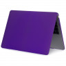 Чехол MacBook Air 13 модель A1932 / A2179 / A2337 (2018-2020гг.) матовый (тёмно-фиолетовый) 0212 - Чехол MacBook Air 13 модель A1932 / A2179 / A2337 (2018-2020гг.) матовый (тёмно-фиолетовый) 0212