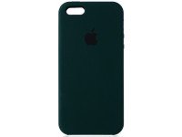 Чехол Silicone Case iPhone 5 / 5S / SE (зелёный мох) 7821