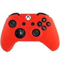 Силиконовый чехол для джойстика Xbox One (красный) 1269