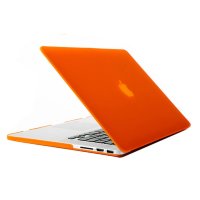 Чехол MacBook Pro 13 модель A1425 / A1502 (2013-2015) матовый (оранжевый) 0015