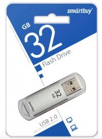 SmartBay Флэш карта USB для компьютера 32Gb SB32GBVC-S (серебро-прозрачный) Г30-6105