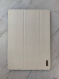LONS Чехол для iPad Air 2 / iPad Pro 9.7 Smart case кожаный серии X lines (белый) 9005