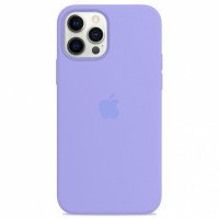 Чехол Silicone Case iPhone 12 / 12 Pro (васильковый) 3921