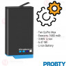 Probty АКБ сменный аккумулятор на GoPro Max 360 (ёмкость 1680mAh 6.47Wh) (39145) - Probty АКБ сменный аккумулятор на GoPro Max 360 (ёмкость 1680mAh 6.47Wh) (39145)
