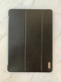 LONS Чехол для iPad Air 2 / iPad Pro 9.7 Smart case кожаный серии X lines (чёрный) 9005