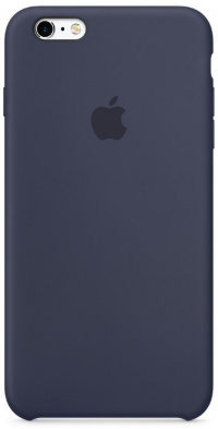 Чехол Silicone Case iPhone 6 / 6S (тёмно-синий) 8274