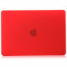 Чехол MacBook Air 13 модель A1932 / A2179 / A2337 (2018-2020гг.) матовый (красный) 0212 - Чехол MacBook Air 13 модель A1932 / A2179 / A2337 (2018-2020гг.) матовый (красный) 0212