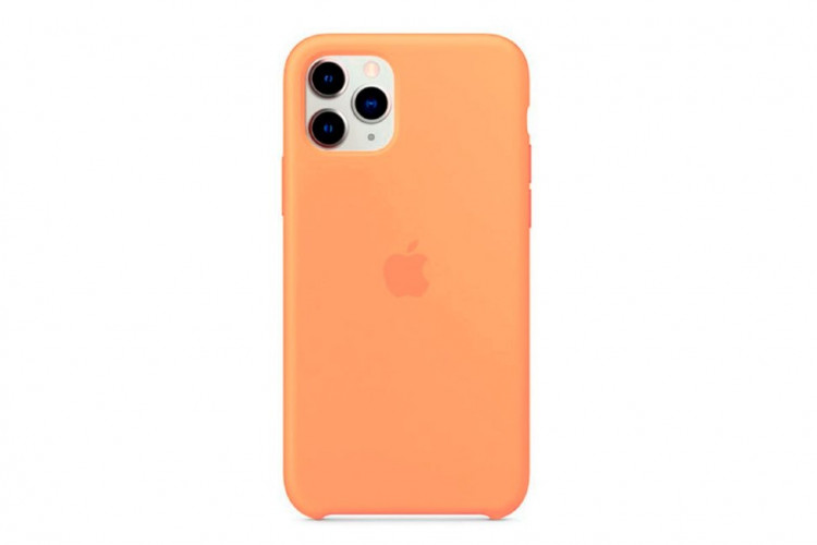 Чехол Silicone Case iPhone 11 Pro Max (оранжевый) 5422