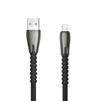 HOCO USB кабель micro U58 2.4A 1.2м (чёрный) 2197
