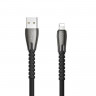 HOCO USB кабель micro U58 2.4A 1.2м (чёрный) 2197 - HOCO USB кабель micro U58 2.4A 1.2м (чёрный) 2197