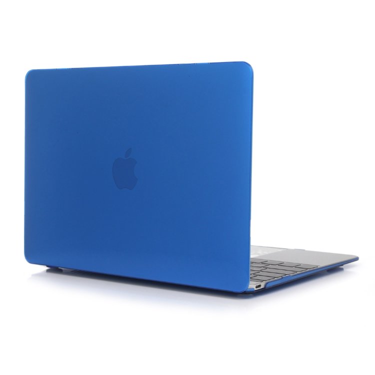Чехол MacBook Air 13 (A1932 / A2179 / A2337) (2018-2020) глянцевый (синий) 0211