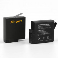 SHOOT Сменный аккумулятор АКБ для GoPro Hero 5 / 6 / 7 / 8 ёмкость 1220mAh 3.85V 4.7Wh Li-ion (9499)