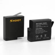 SHOOT Сменный аккумулятор АКБ для GoPro Hero 5 / 6 / 7 / 8 ёмкость 1220mAh 3.85V 4.7Wh Li-ion (9499) - SHOOT Сменный аккумулятор АКБ для GoPro Hero 5 / 6 / 7 / 8 ёмкость 1220mAh 3.85V 4.7Wh Li-ion (9499)