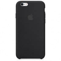 Чехол Silicone Case iPhone 6 / 6S (чёрный) 2127