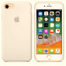 Чехол Silicone Case iPhone 7 / 8 (бежевый) 6608 - Чехол Silicone Case iPhone 7 / 8 (бежевый) 6608
