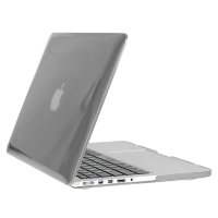 Чехол MacBook Pro 15 (A1398) (2012-2015) глянцевый (серый) 0013