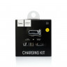 HOCO АЗУ Z1 + USB кабель 8-pin 2.1A (чёрный) 0125 - HOCO АЗУ Z1 + USB кабель 8-pin 2.1A (чёрный) 0125
