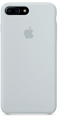 Чехол Silicone Case iPhone 7 Plus / 8 Plus (серо-голубой) 5784