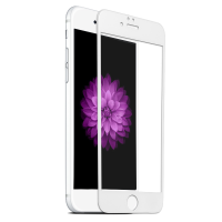 Стекло для iPhone 7 Plus / 8 Plus противоударное 5D / 6D / 10D (белый) B+ (7468)