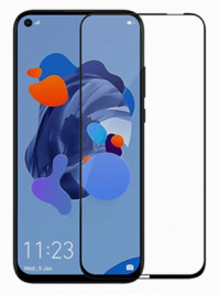Стекло противоударное на экран для Huawei Nova 5i / P20 Lite (2019) (чёрный) 33660