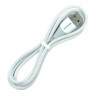 BOROFONE USB кабель micro BX60 2.4A, 1 метр (белый) 7607 - BOROFONE USB кабель micro BX60 2.4A, 1 метр (белый) 7607