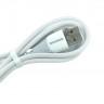 BOROFONE USB кабель micro BX60 2.4A, 1 метр (белый) 7607 - BOROFONE USB кабель micro BX60 2.4A, 1 метр (белый) 7607