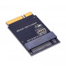 Переходник на SSD M2 SATA III 2280 ключ &quot;M+B&quot; AIRSATA-N03 VER006 для MacBook Air 2012г A1465/A1466 (Г30-71602) - Переходник на SSD M2 SATA III 2280 ключ "M+B" AIRSATA-N03 VER006 для MacBook Air 2012г A1465/A1466 (Г30-71602)