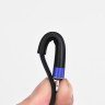 HOCO USB кабель 8-pin U39 2.4A 1.2м (чёрно-синий) 7343 - HOCO USB кабель 8-pin U39 2.4A 1.2м (чёрно-синий) 7343