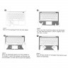 Антивандальная плёнка на корпус клавиатуры MacBook Air 13 (2018-2020г) A1932 (серый космос) 5276 - Антивандальная плёнка на корпус клавиатуры MacBook Air 13 (2018-2020г) A1932 (серый космос) 5276