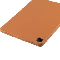 Чехол для iPad Pro 12.9 (2020-2021) Smart Case серии Apple кожаный (коричневый) 8027 - Чехол для iPad Pro 12.9 (2020-2021) Smart Case серии Apple кожаный (коричневый) 8027