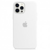 Чехол Silicone Case iPhone 12 / 12 Pro (белый) 3921