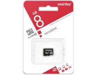 SmartBuy Флэш карта microSD HC Class 10 8Gb без ADP (1792)
