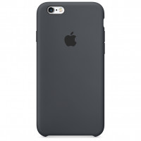 Чехол Silicone Case iPhone 6 / 6S (графит) 2127