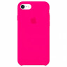 Чехол Silicone Case iPhone 7 / 8 (фуксия) 6608 - Чехол Silicone Case iPhone 7 / 8 (фуксия) 6608
