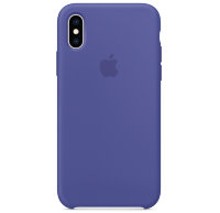Чехол Silicone Case iPhone X / XS (лазурно-синий) 40589