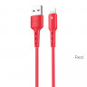 HOCO USB кабель 8-pin X30 2A 1.2м (красный) 1127 - HOCO USB кабель 8-pin X30 2A 1.2м (красный) 1127