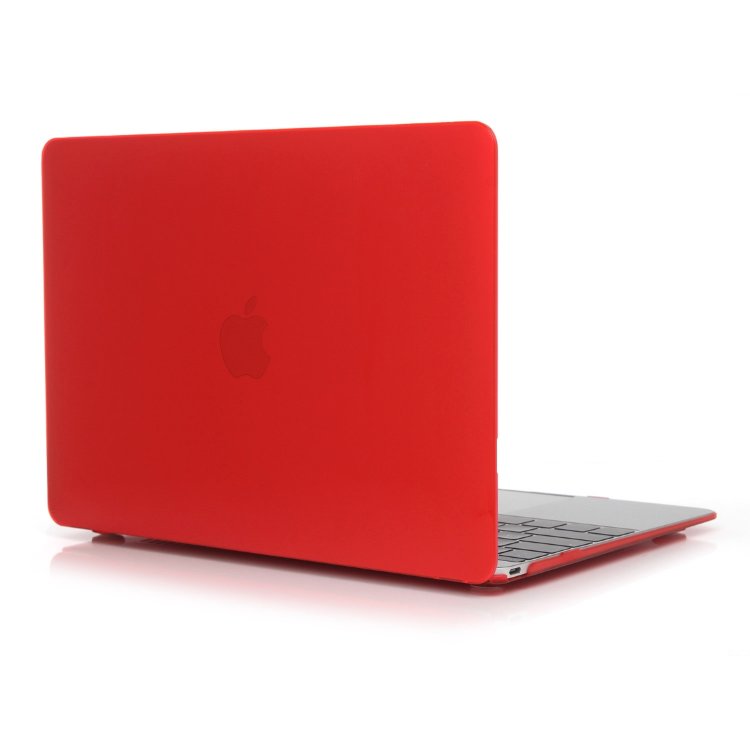 Чехол Macbook Air 13 (A1932 / A2179 / A2337) (2018-2020) глянцевый (красный) 0211