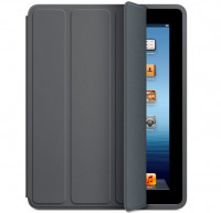 Чехол для iPad 2 / 3 / 4 Smart Case серии Apple кожаный (графит) 4739