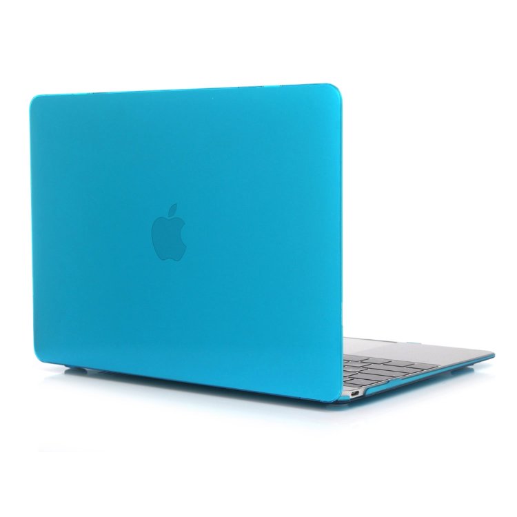 Чехол MacBook Air 13 (A1932 / A2179 / A2337) (2018-2020) глянцевый (голубой) 0211